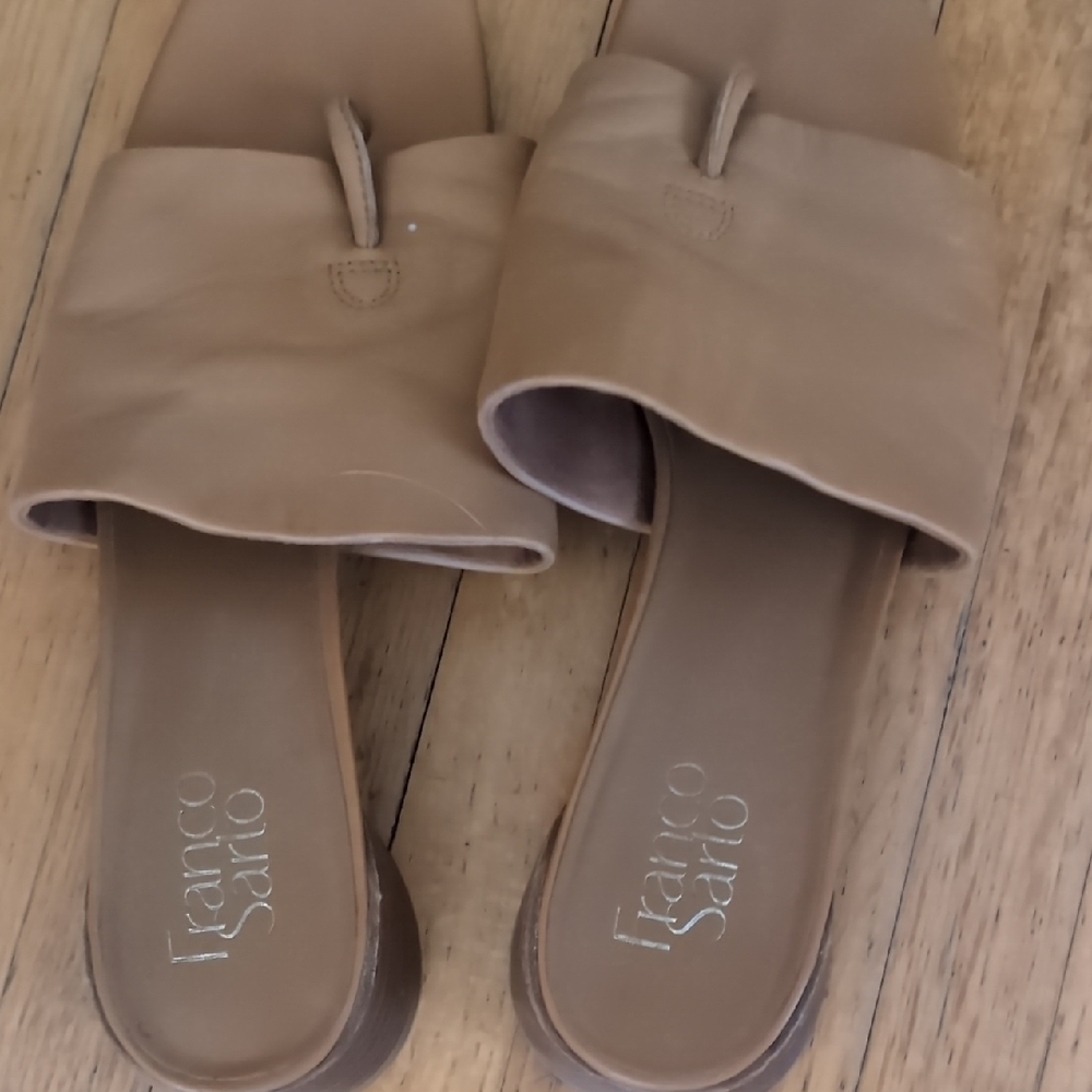 Franco Sarto Leather Sandals